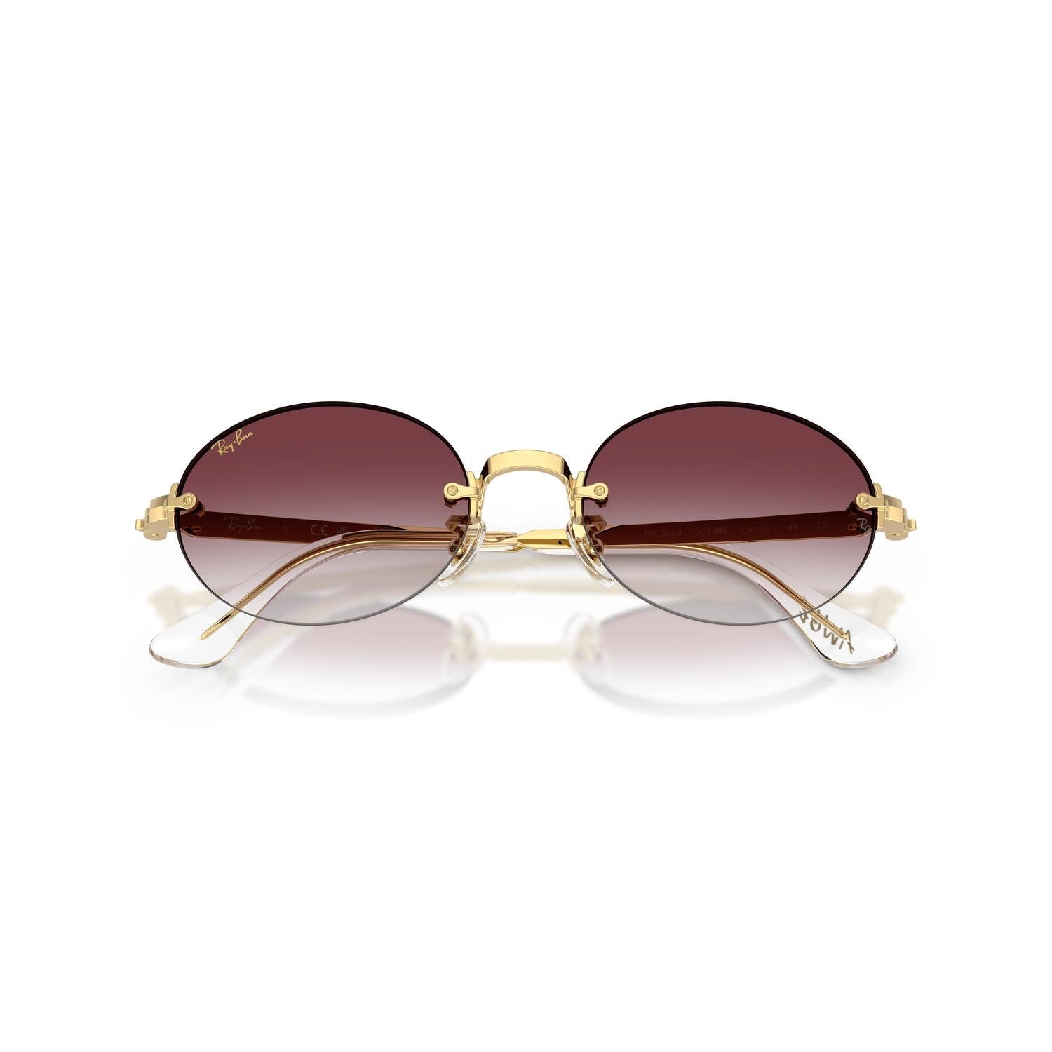 SUNGLASSES RAY-BAN MODEL 3929 COLOR 001/8H CLOSED VIEW