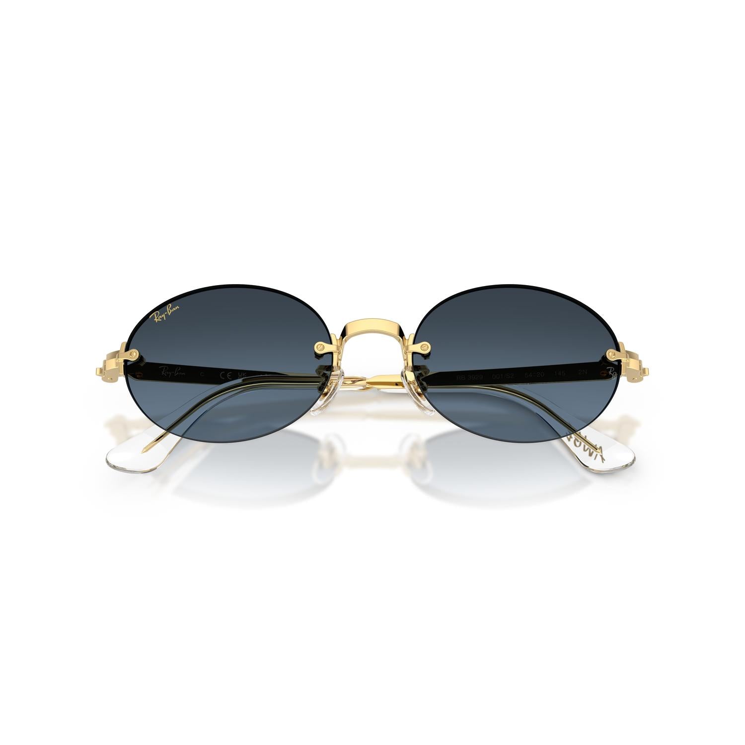 SUNGLASSES RAY-BAN MODEL 3929 COLOR 001/S2 CLOSED VIEW