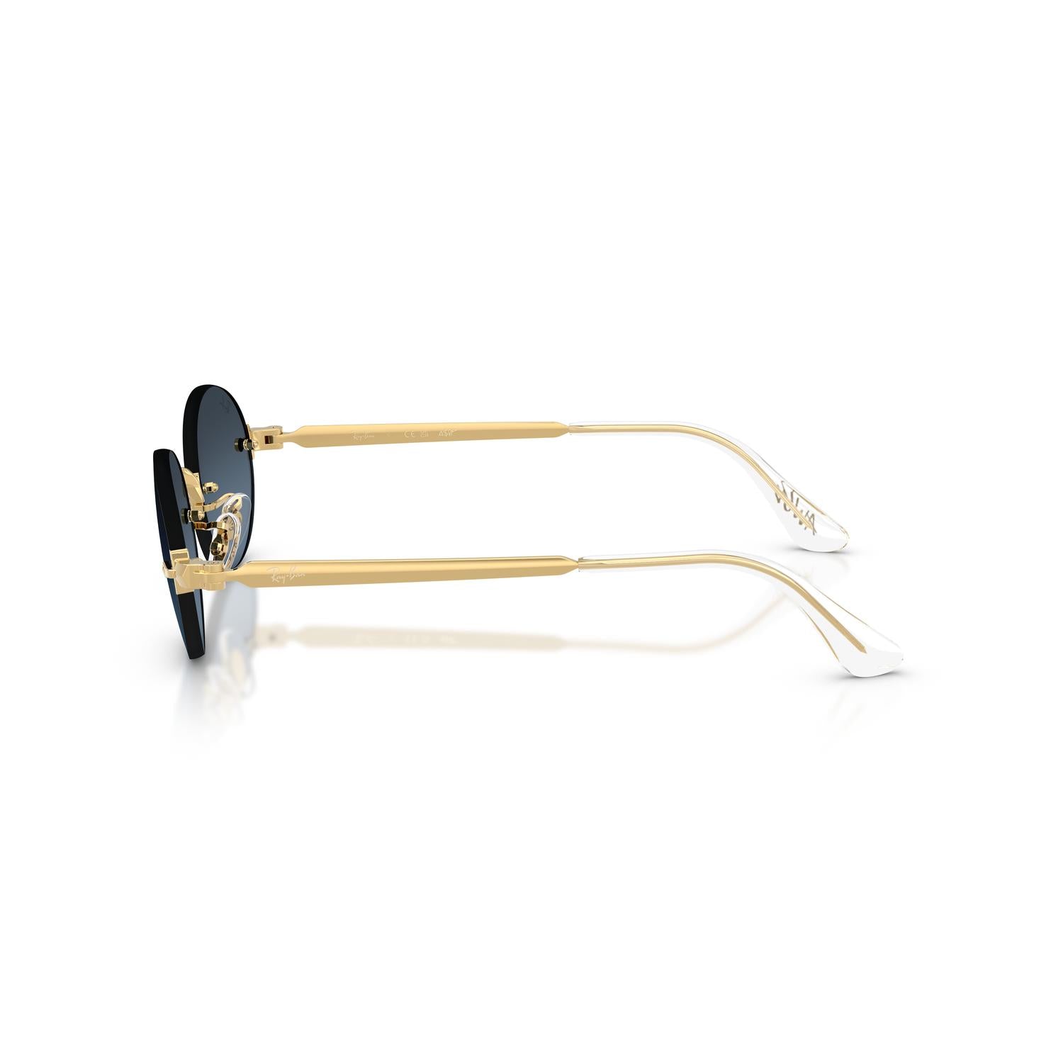 SUNGLASSES RAY-BAN MODEL 3929 COLOR 001/S2 SIDE VIEW