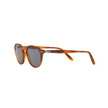 Load image into Gallery viewer, sunglasses persol 3092 9006/56 size 50 angled view
