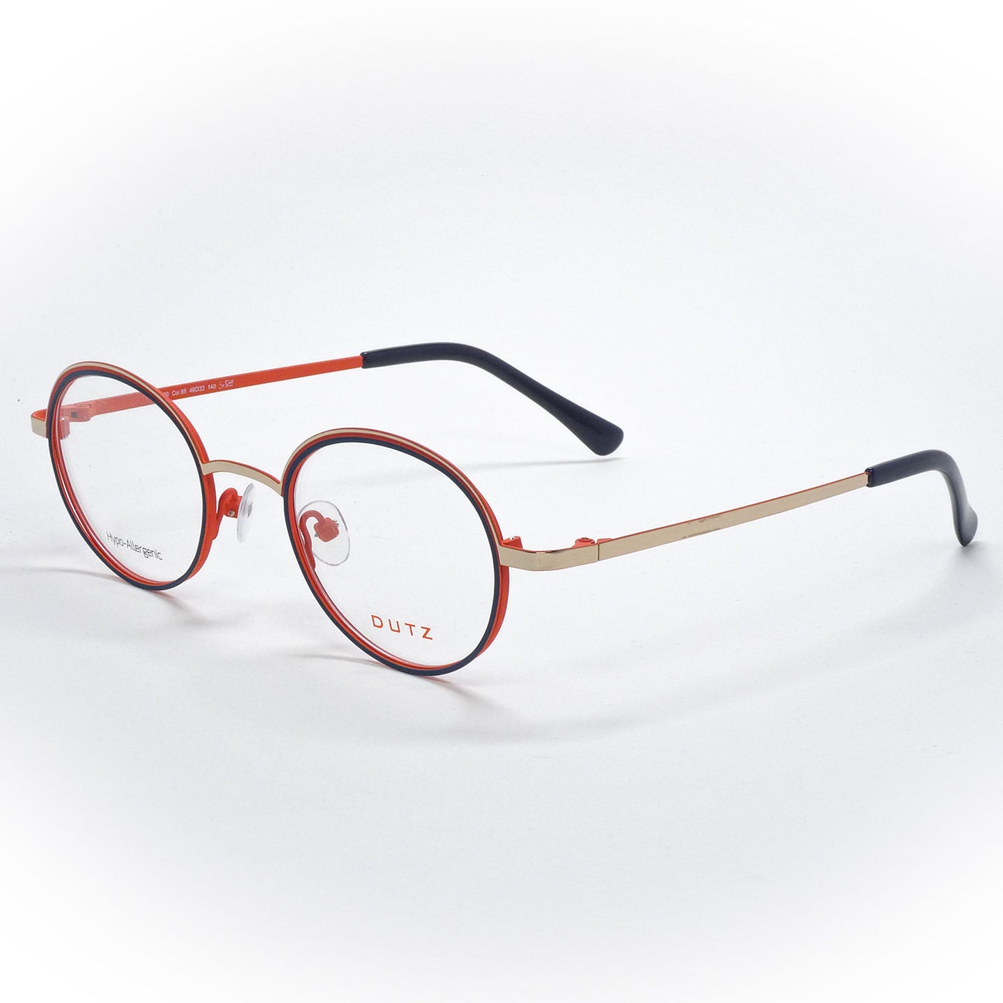 Vision glasses Dutz DZ 720 color 65 size 46 angled view
