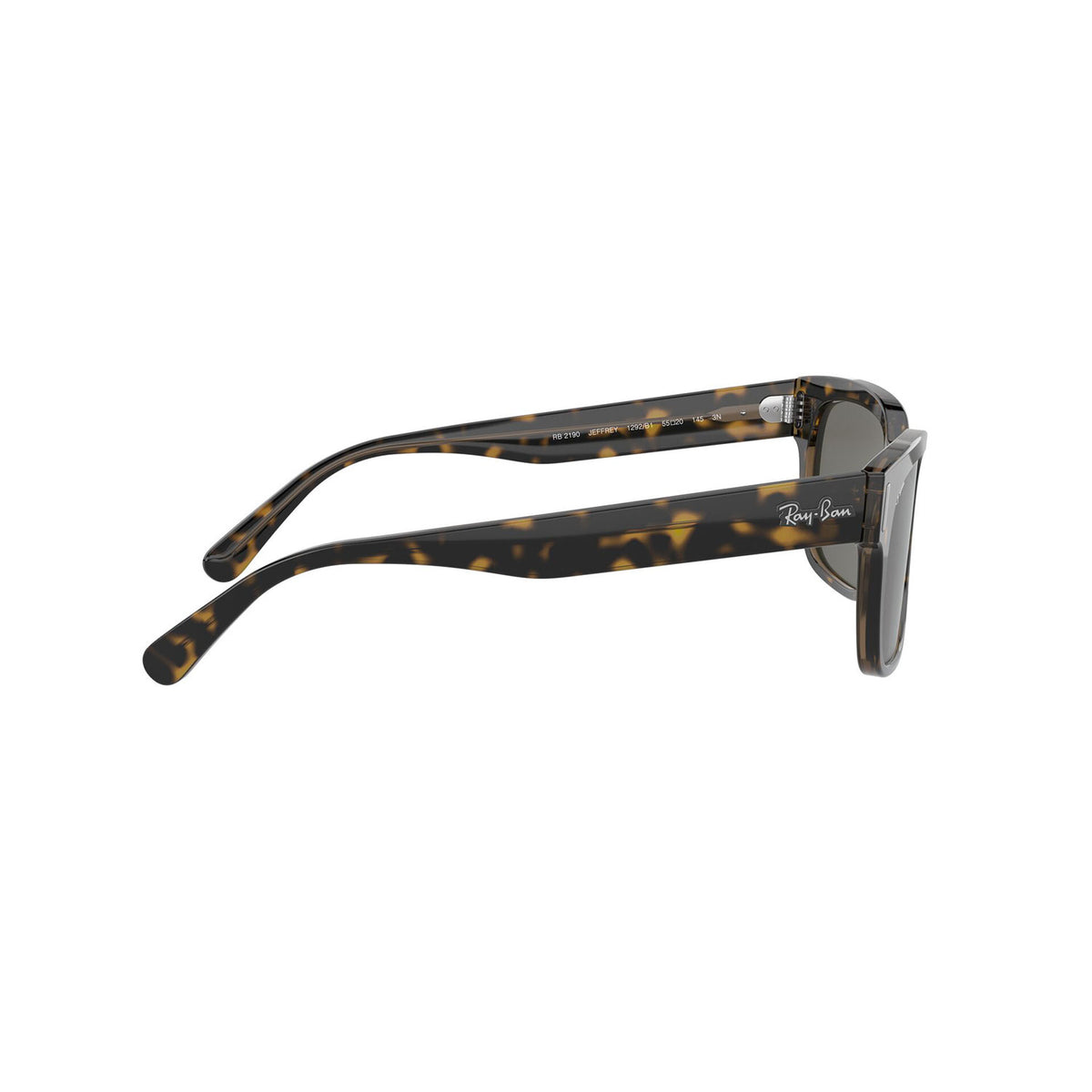 sunglasses ray ban model rb 2190 color 1292b1 havana on transparent brown