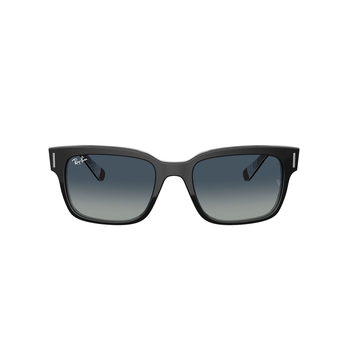sunglasses ray ban model rb 2190 color 13183a black on chevron grey/burgundy