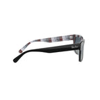 sunglasses ray ban model rb 2190 color 13183a black on chevron grey/burgundy