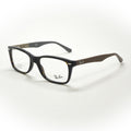 vision glasses rayban model rb 5228 color 5545 angled view