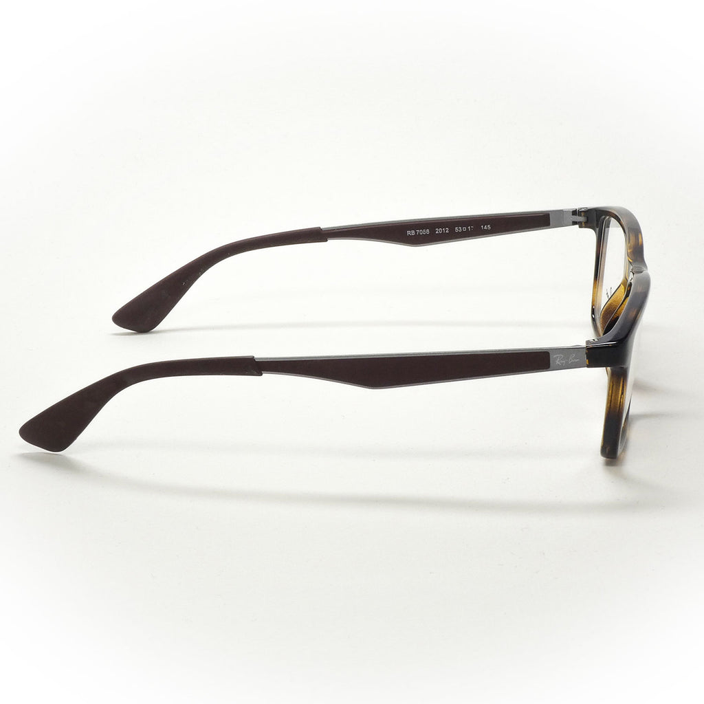vision glasses rayban model rb 7056 color 2012 side view
