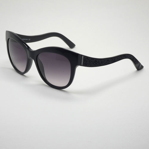 Sunglasses Swarovski SW 110 01B size 54 angled view