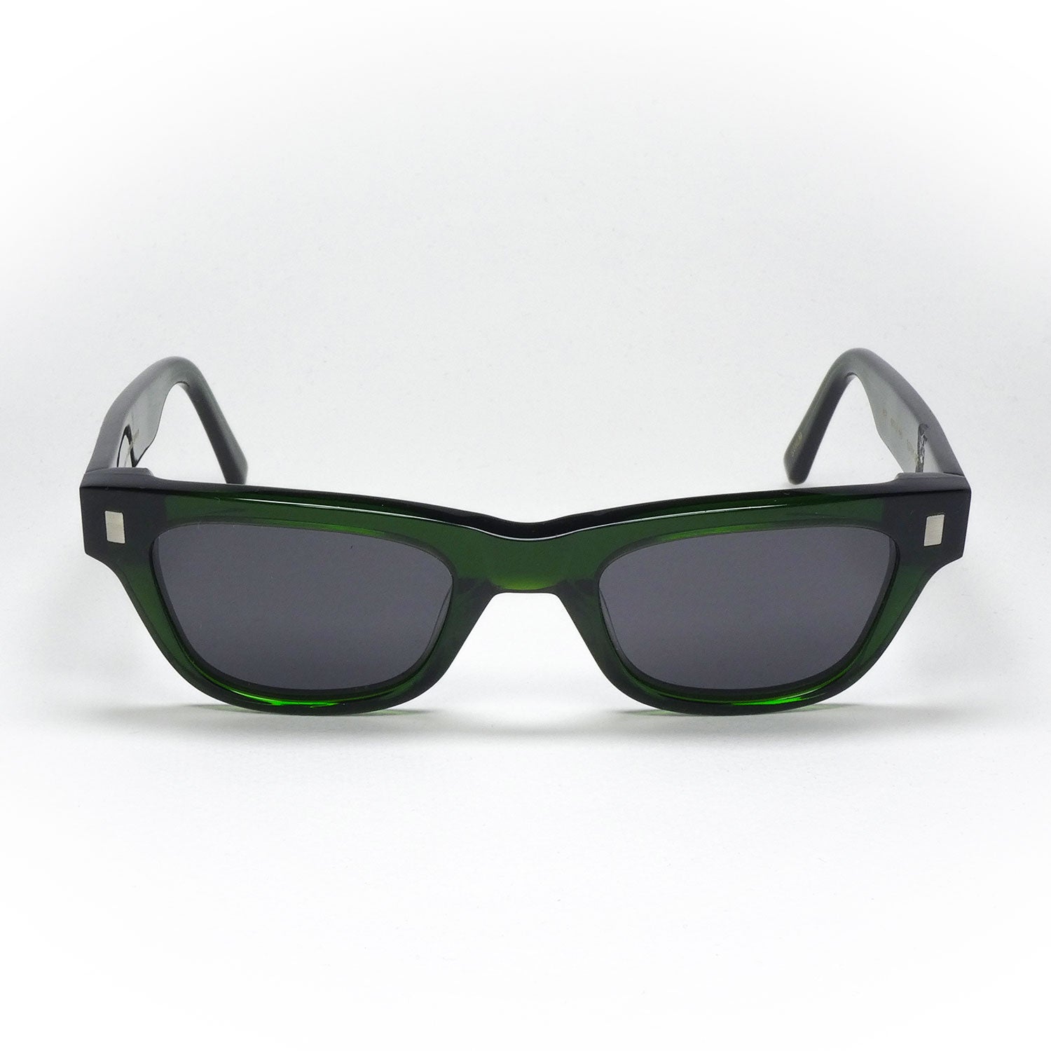 sunglasses monokel model aki color bottle green front view