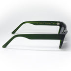 sunglasses monokel model aki color bottle green side view