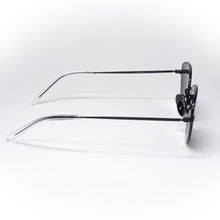 Load image into Gallery viewer, sunglasses monokel model luna color black side view
