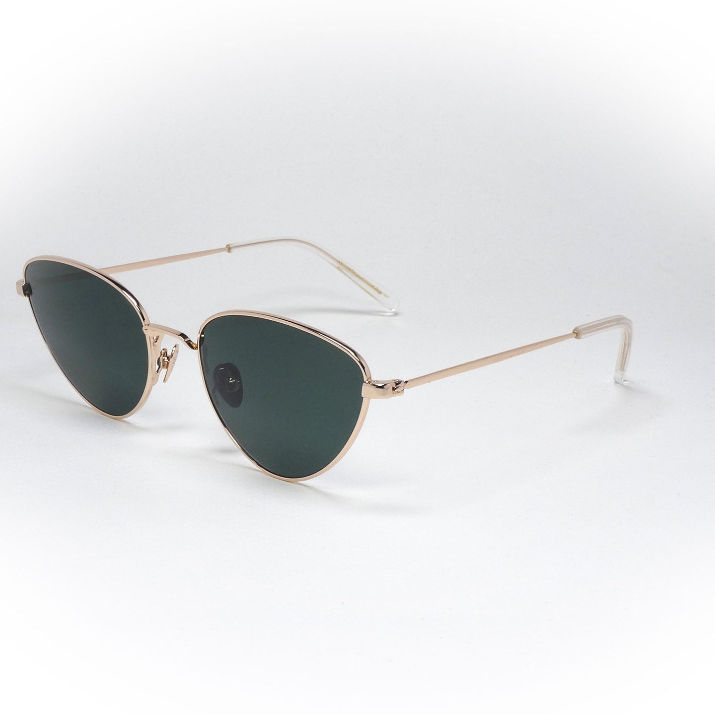 sunglasses monokel model luna color gold angled view