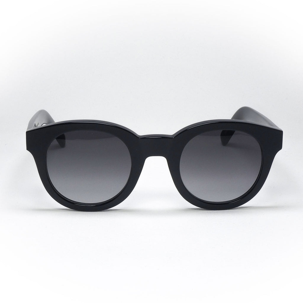 sunglasses monokel model shiro color black front view