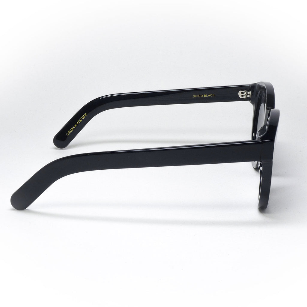 sunglasses monokel model shiro color black side view