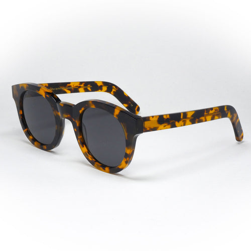 sunglasses monokel model shiro color havana angled view