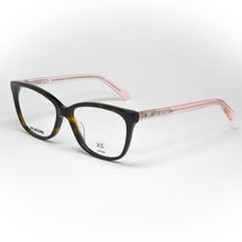 Load image into Gallery viewer, glasses moschino love model mol 546/t9 color 086 angled view

