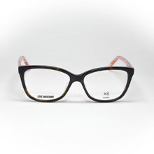 Load image into Gallery viewer, glasses moschino love model mol 546/t9 color 086 front view
