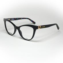Load image into Gallery viewer, glasses moschino love model 576 color 807 angled view

