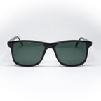 sunglasses opta model 155 color black handcrafted front view