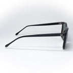 sunglasses opta model 155 color black handcrafted side view