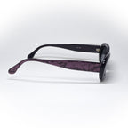 sunglasses opta model cellidor color purple handcrafted side view