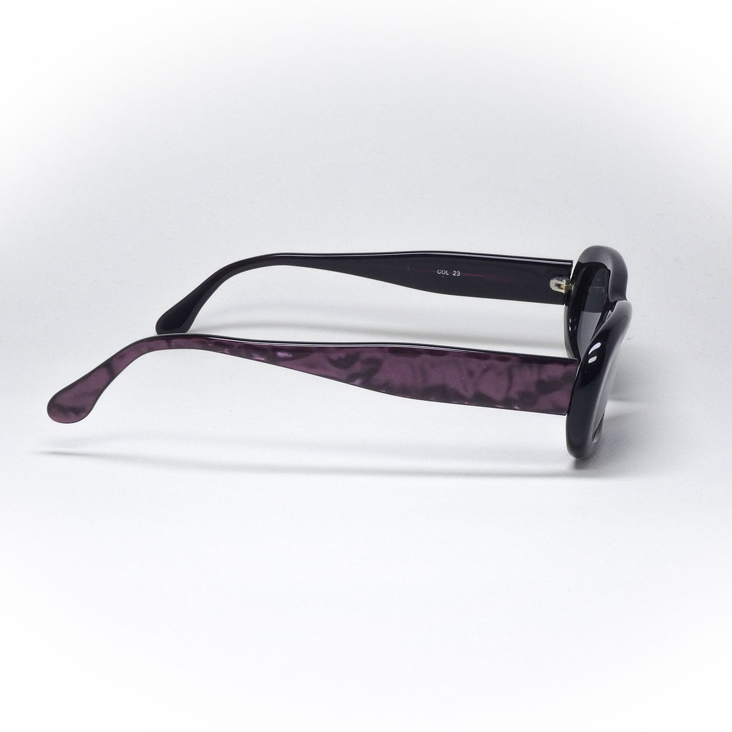 sunglasses opta model cellidor color purple handcrafted side view