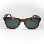 sunglasses opta model west side color brown handcrafted front view
