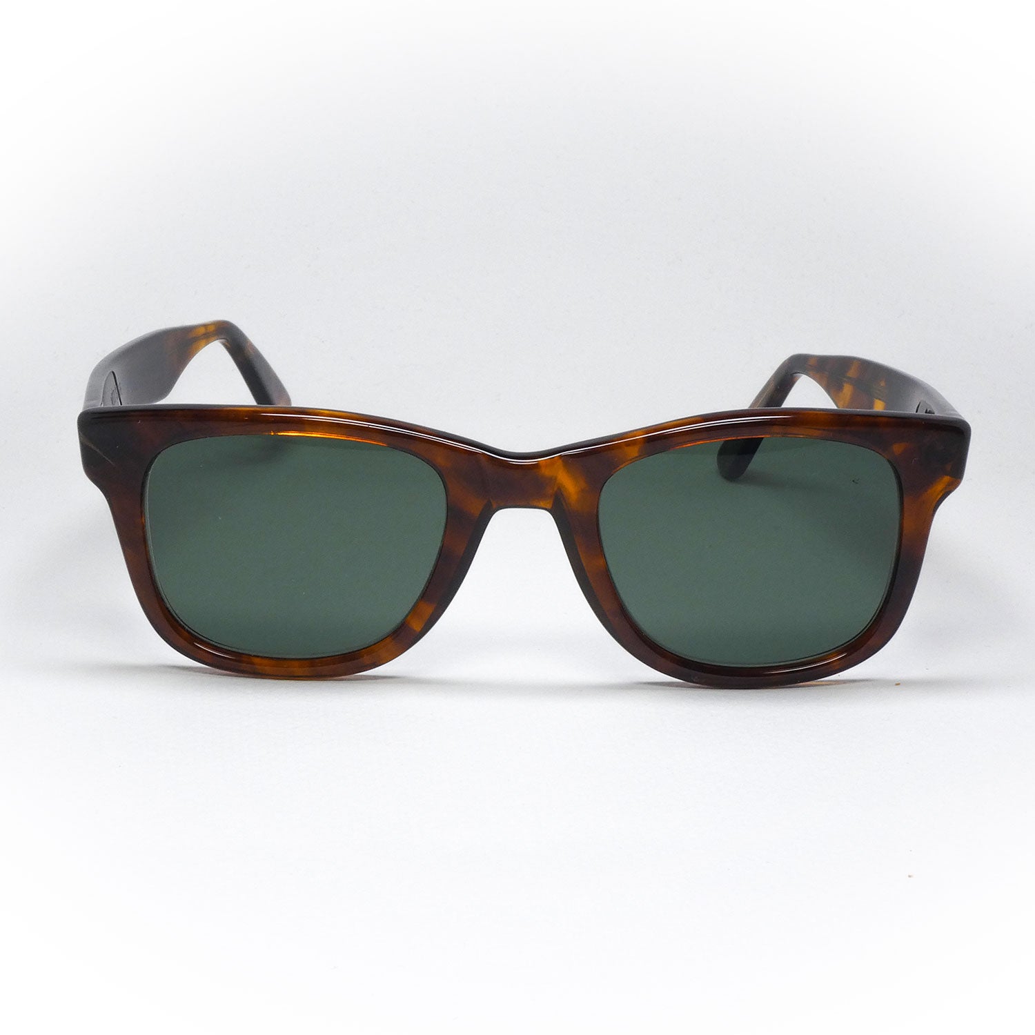 sunglasses opta model west side color brown handcrafted front view